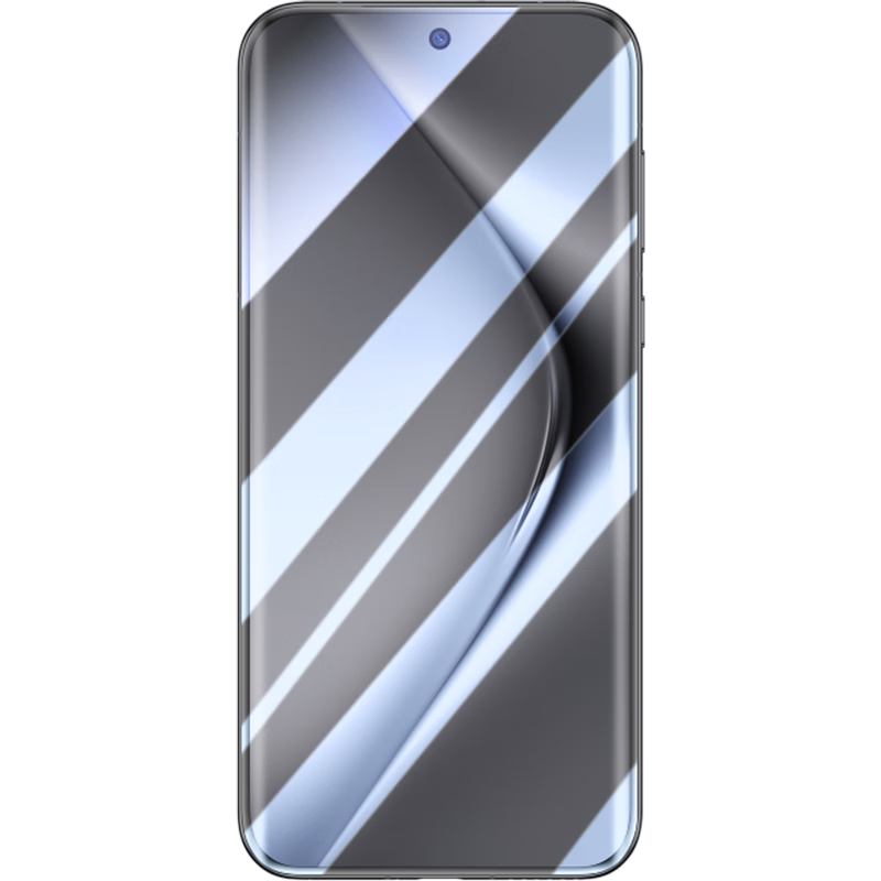 Kulefeng [3D Hot Bending] Tempered Glass Screen Protector for Huawei Pura70Ultra, Full Adhesive Huawei P70pro/+ Phone Film, Protective Cover, Curved Glass, Fingerprint Unlock, Ceramic