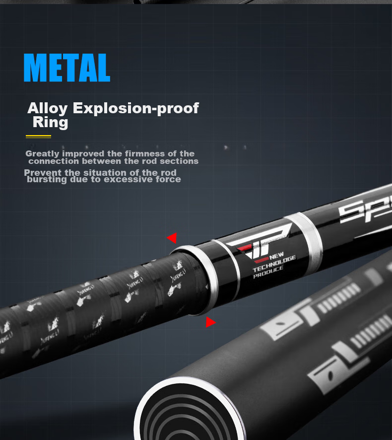 Yufengli Fishing Rod, 5.4 Meters, Jianghu Supreme 6H Ultra-Hard 19-Tune Platform Fishing Rod, Black Pit Fishing Rod, Long Section Competitive Rod 15