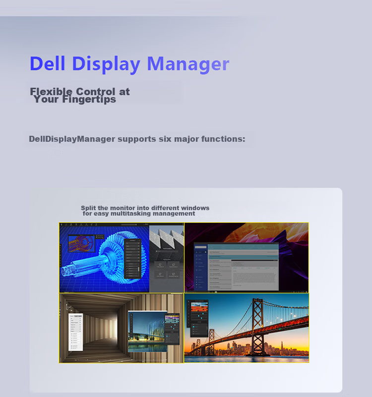DELL UltraSharp 32-Inch 4K Monitor Advanced IPS Black Edition, 120Hz Refresh Rate, 140W Thunderbolt 4 Port, HDR600, Xiangnong Assistant, U3225QE 17