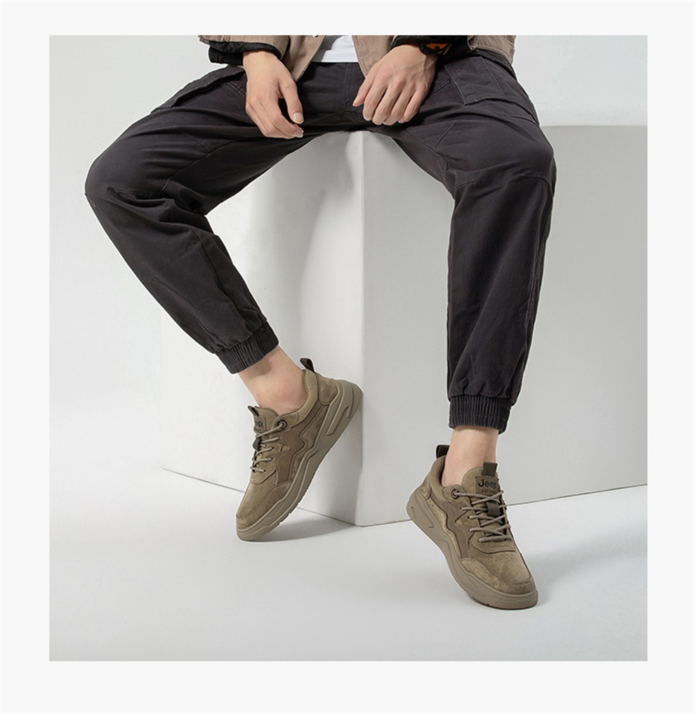 Jeep Men's Casual Sneakers, Breathable And Comfortable Lightweight Soft-Soled Outdoor Sports Shoes for Spring And Summer 7