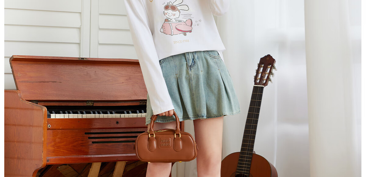 Halo Queen Women's Summer Short-Sleeve Round Neck T-Shirt, Cute Rabbit Print T-Shirt, Loose-Fitting Slimming Top, Women's H143T1417 89