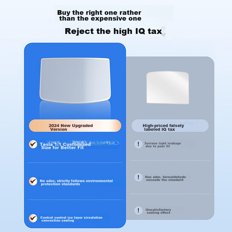 Minggu Tesla Model Y/3 Sunshade, Roof Sunshade, Heat Insulation Ice Crystal Shield, Original Car Sun Visor