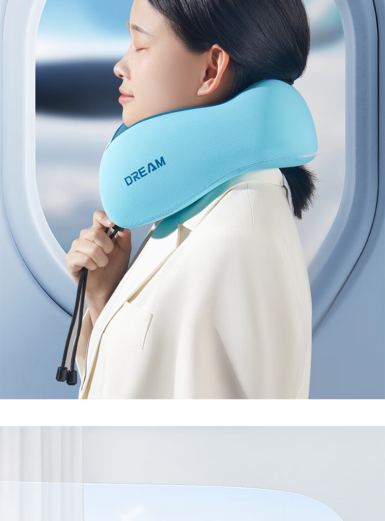 Buleishen Car U-Shaped Neck Pillow, Cervical Pillow, Memory Foam Neck Support Pillow for Driving And Travel 25