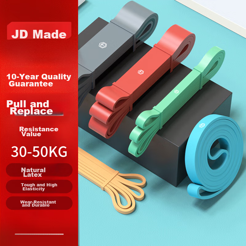 JD Original Elastic Resistance Band for Men And Women, Fitness Strength Training Rehabilitation Yoga Stretching Exercise