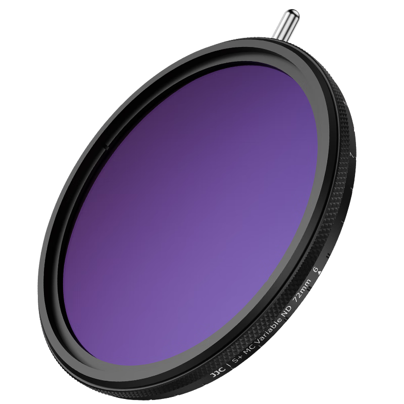 JJC [Double True Color Lens] ND Filter, 72mm, Neutral Density Filter ND2.5-1000, Adjustable And Variable, Suitable for Canon Nikon Z6 III Z63 Z8 Sony Fuji And Sigma