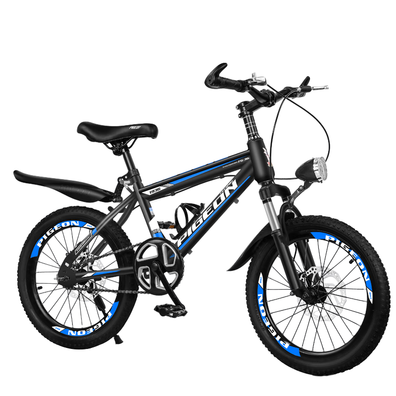 FG FLYING PIGEON Children's Bicycle Kids Mountain Bike Elementary to Middle School Student Bike for Ages 6-10 Boys And Girls Pedal Bike 18-Inch Blue