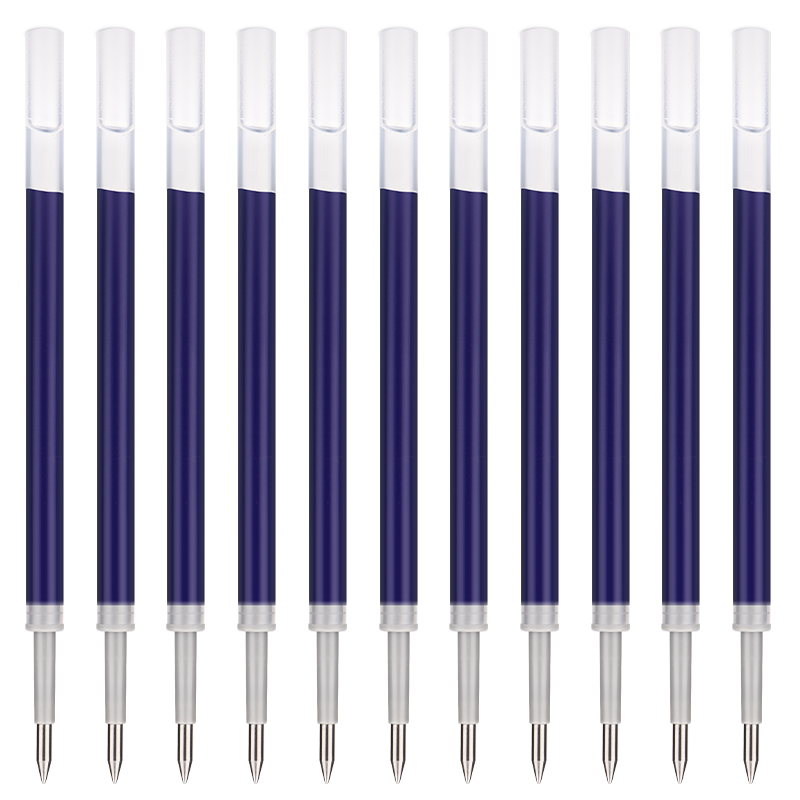 BAOKE PS2410 Retractable Gel Pen Refills, Ink Pen Signature Pen Refills, 0.5mm Blue, 20 Pieces/box