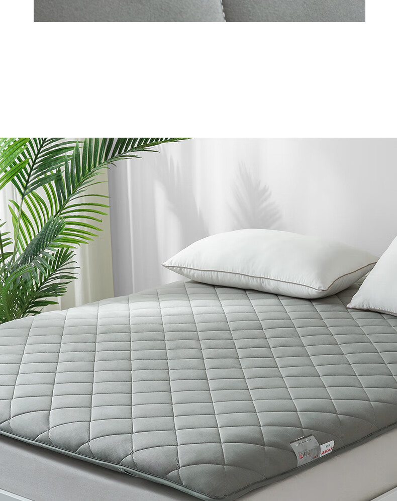 Hengyuanxiang Home Textile Mattress, Thickened Pad 1.8m*2m Tatami Mat for All Seasons, Double-Size Soft Floor Mat for Home And Dormitory Use 7