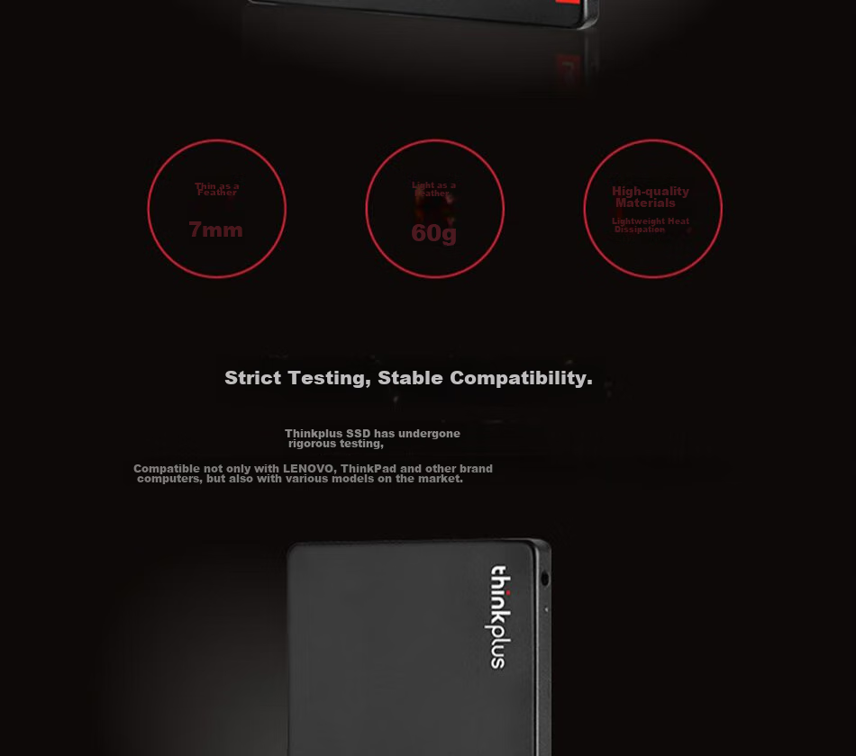ThinkPlus Lenovo 128GB SSD SATA3.0 ST800 Series Compatible with Desktop/laptop 4