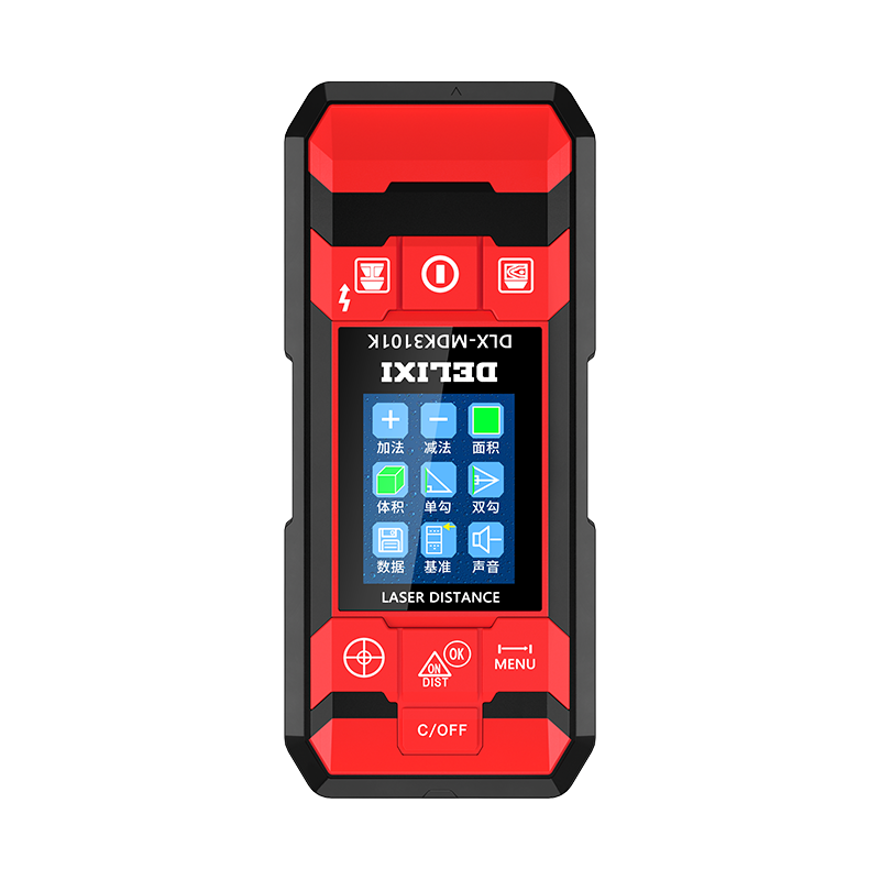 DELIXI ELECTRIC Multifunctional 4-in-1 Wall Detector Metal Circuit Wire Handheld Scanner Rebar Laser