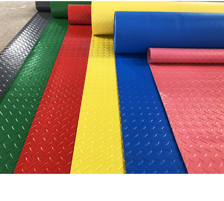 DIYIN Entrance Door Non-Slip Mat, Bathroom PVC Waterproof Foot Mat, Herringbone Pattern, 1.3mm Thick, 1.2 Meters Wide, 1 Meter Long 14