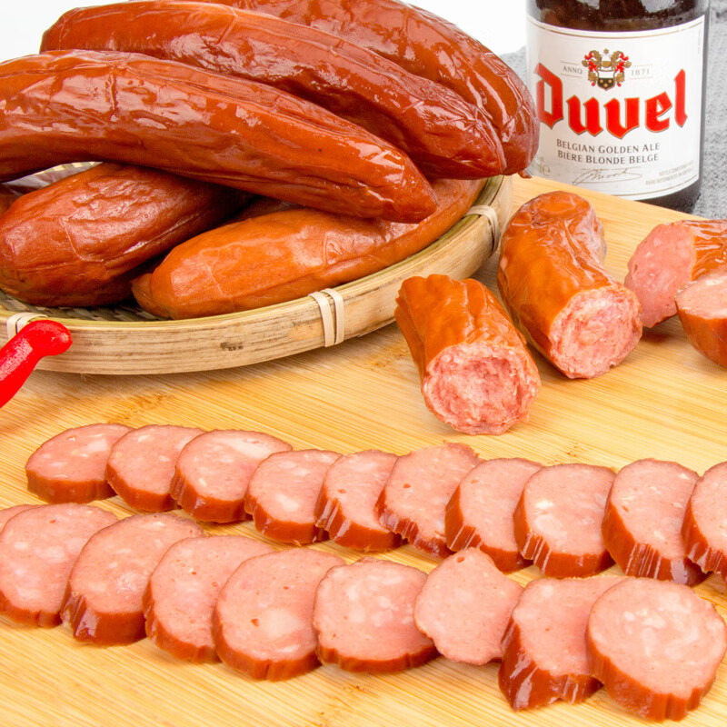 塔瓦斯 俄式炭烤红肠 1斤装500g 哈尔滨风味红肠 熟食腊味 烤肠香肠