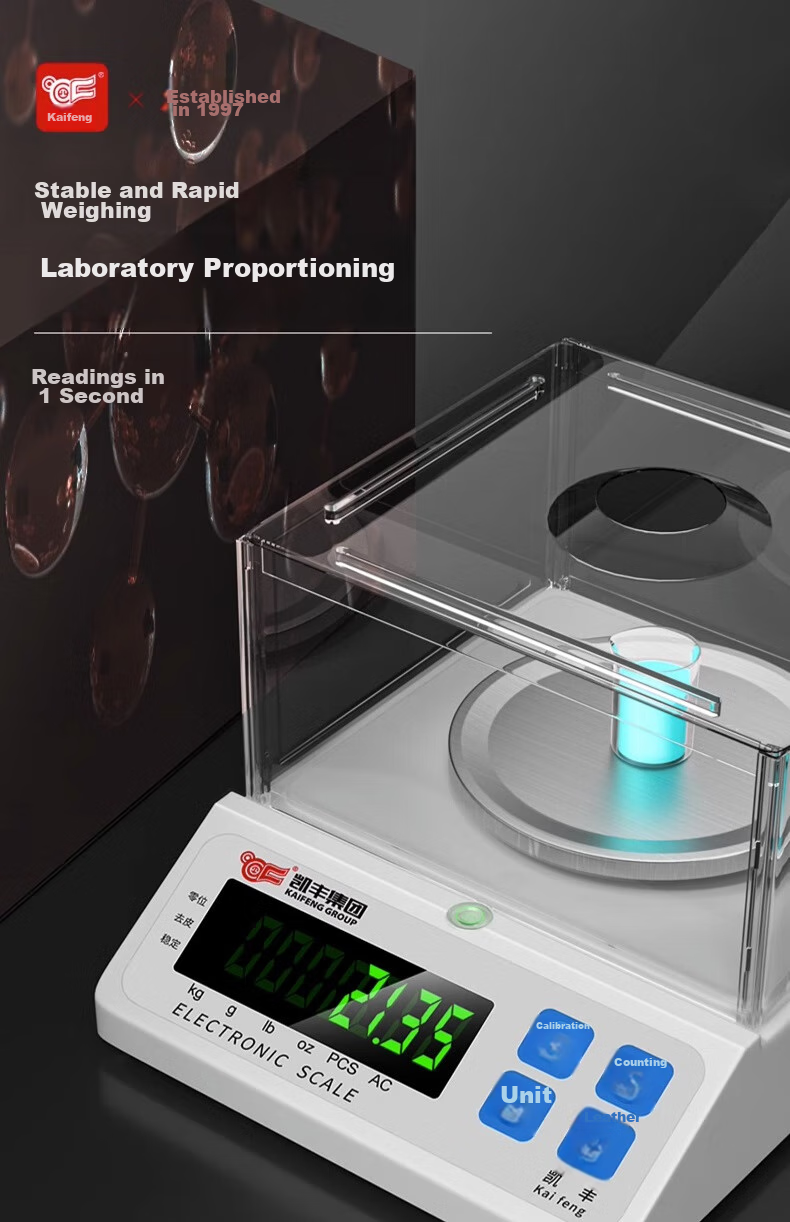 Kaifeng Electronic Balance Scale, 0.1g High-Precision Gram Scale, Food Scale, Gold And Jewelry Scale, Precision Analytical Balance, Counting Scale 17