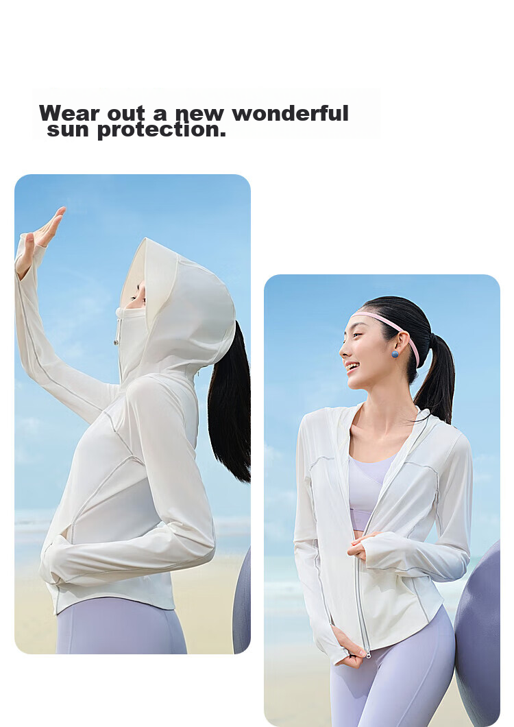 BOSIDENG Clothing, Five-Fold Summer National Standard Sun Protection Garment, Ice Silk Original Yarn UPF100+, Outdoor Hooded UV-Resistant Slim Fit 24
