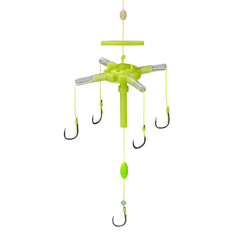 Menggong New Floating Fishing Hook Set for Bighead Carp And Silver Carp, Specialized Flip-Up Hook, Explosive Hook, Water Monster Fishing Bait, Fish Hook, Sea Rod Set, Size 12
