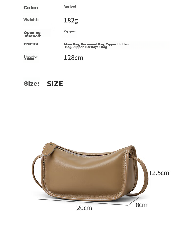 Viney Leather Handbag, Stylish Crossbody Dumpling Bag, Luxurious Shoulder Bag, Practical Birthday And Mother's Day Gift for Mom 3
