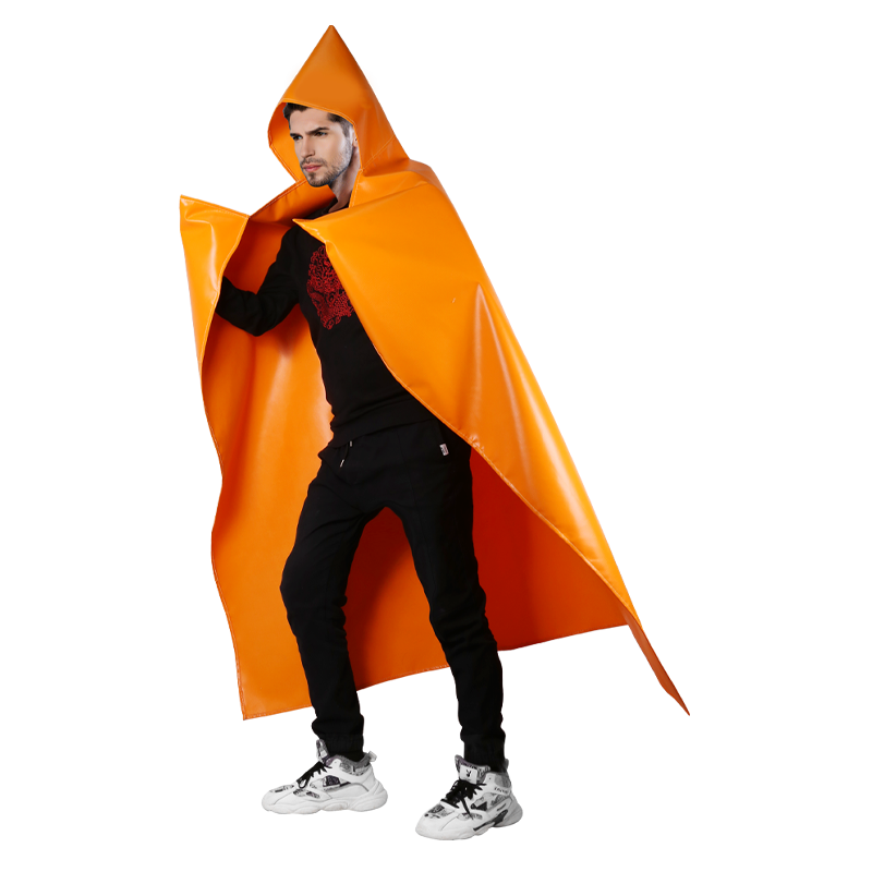 JINGXI Fire Escape Cloak with Gas Mask, Fireproof Thermal Blanket for Home Emergency, Adult Size