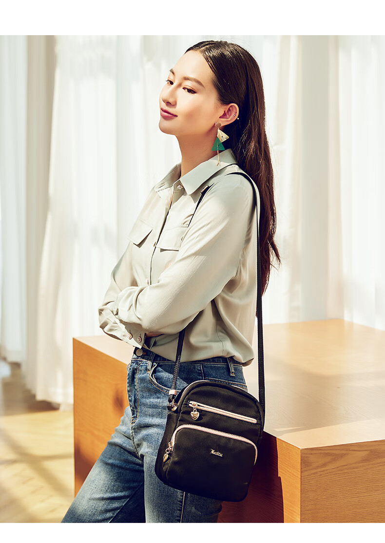 Laifu Handbag, Women's Shoulder Crossbody Bag, Casual Versatile Ladies' Small Square Bag, Phone Pouch, Birthday Gift 11