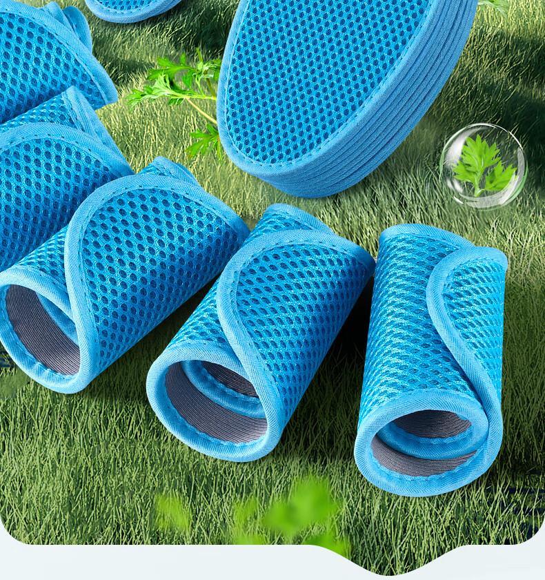 3AnGnI Anti-Odor Insoles for Men, Mugwort Breathable Sweat-Absorbing Non-Stuffy Odor-Eliminating Sports Shock-Absorbing Soft Cushioning for Long Standing 3