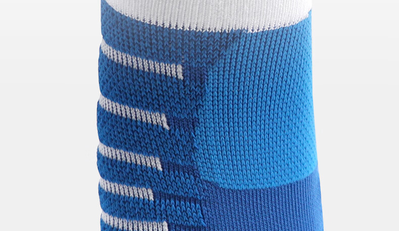 LI-NING Children's Mid-Calf Anti-Slip Soccer Socks Over-the-Knee Professional Men's Football Shin Guard Sports Long Socks Black - M 12