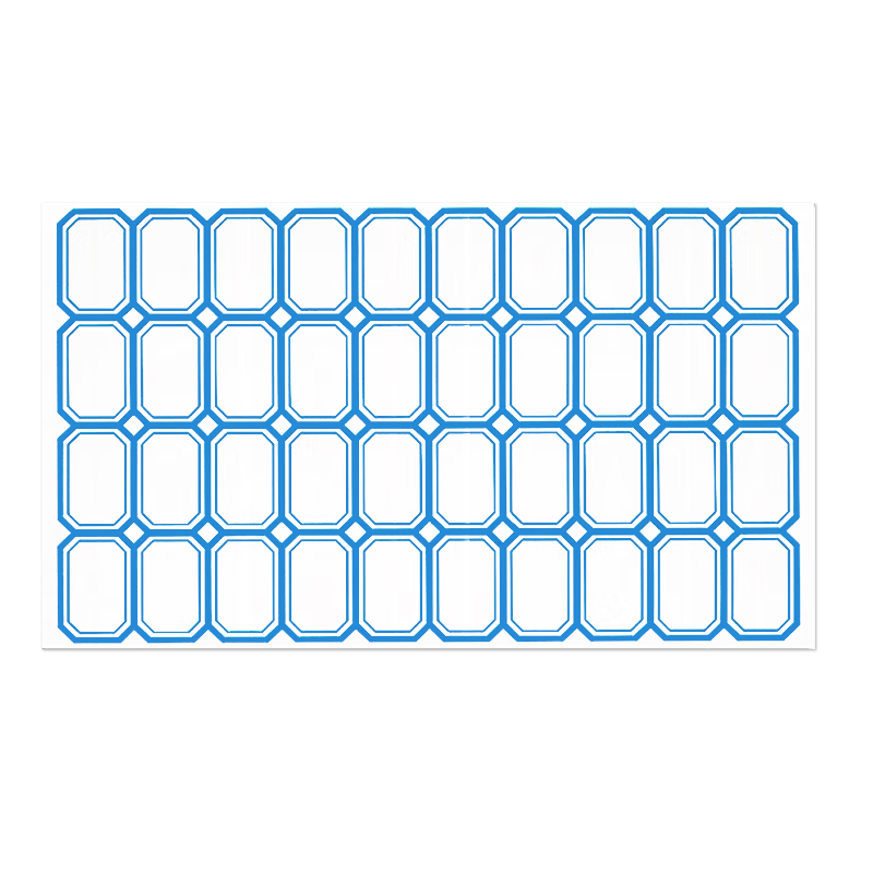 NVV Label Stickers, 2320 Pieces, 29*20mm Self-Adhesive Labels, Self-Stick Name Tags, Price Labels, Sticky Notes, BQ-292002 Blue