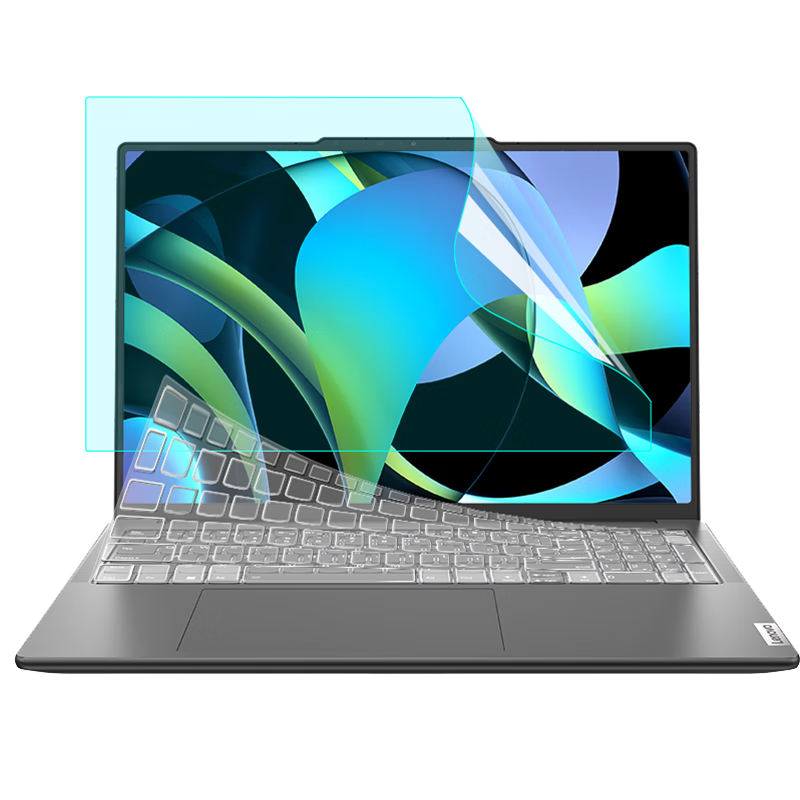 Jiasu Lenovo YOGA Pro16 Aura 2025 Keyboard Protector, High-Definition Screen Film, 16-Inch Laptop Protective Film Set, One Complete Kit Saves Time And Effort