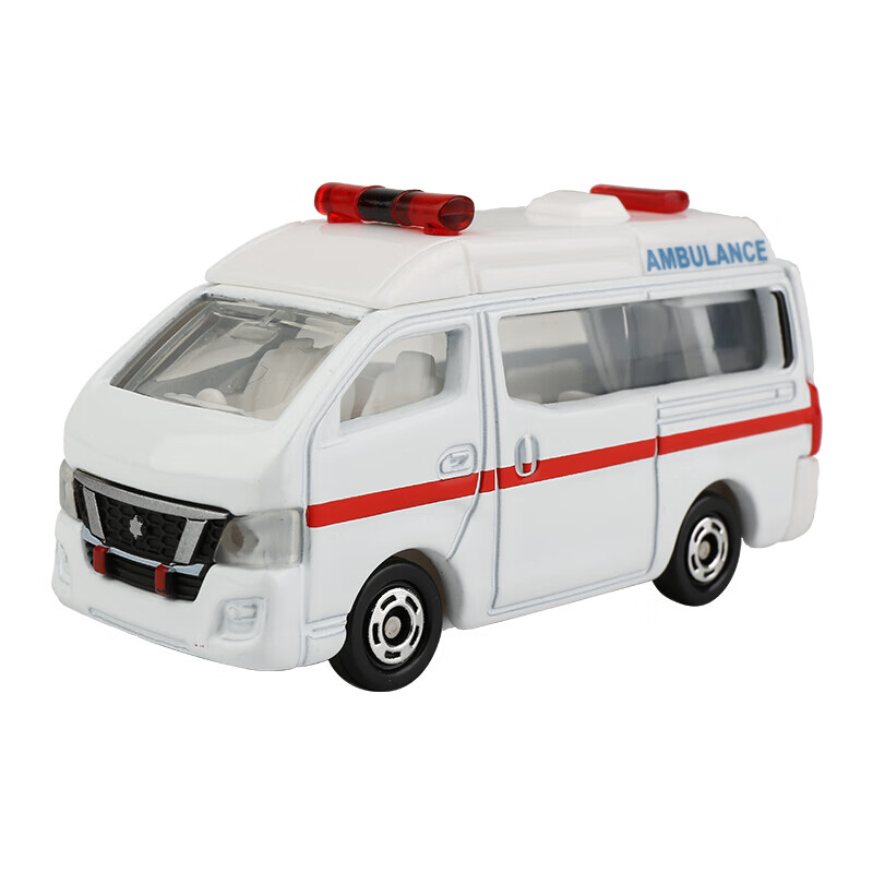 Модель автомобиля TAKARA TOMY Nissan Ambulance, масштаб 1:69, сплав, игрушка для детей, подарок