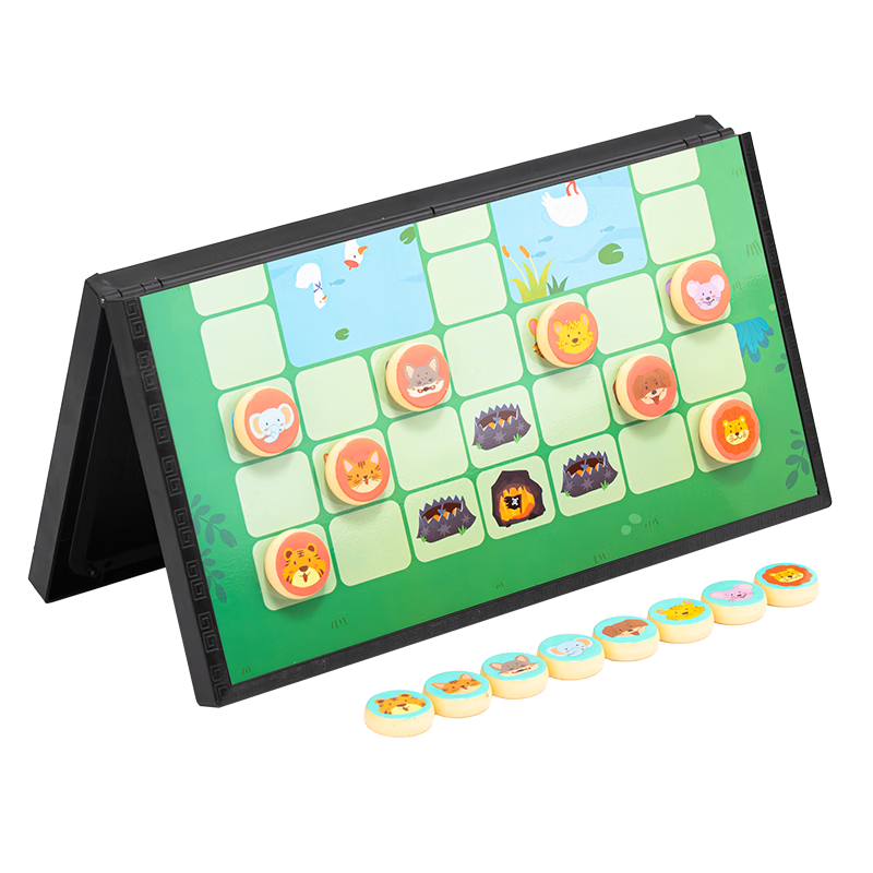 Deli Magnetic Marble Game Board, Foldable Chess Set, Children's Tabletop Game, Parent-Child Birthday Gift, Back-To Toy