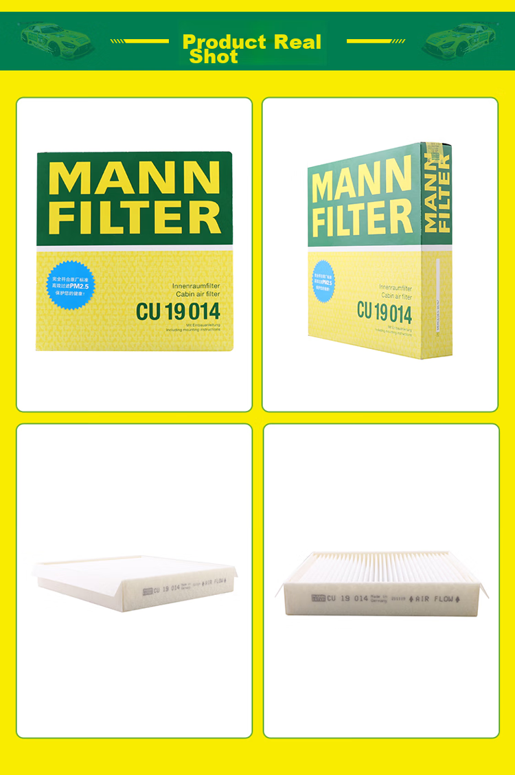 MANNFILTER Air Conditioning Filter Element External CU19014 Suitable for Mercedes-Benz GLS400480450600/GLE350450 9