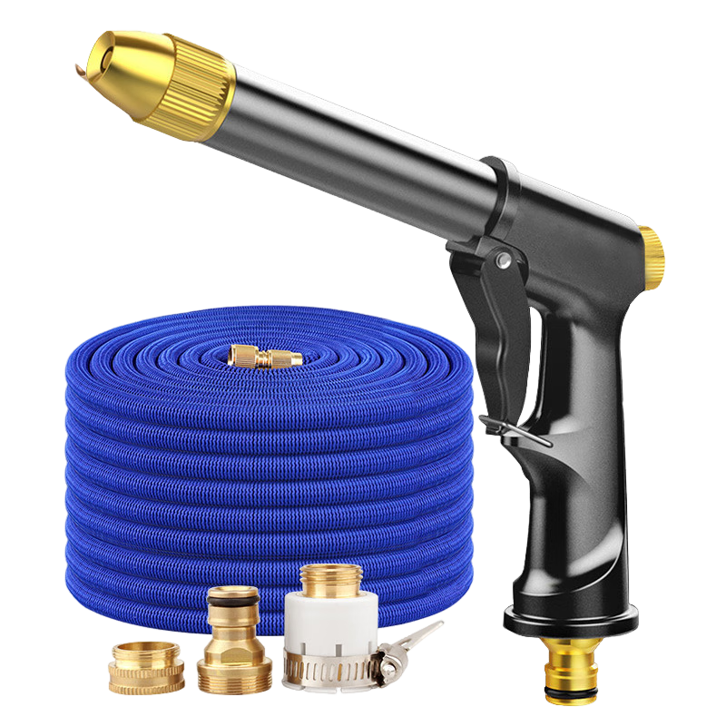 Yueye Car Wash High Pressure Water Gun, Household Hose Spray Gun for Watering Plants And Car Cleaning, Cleaning Tool with 22 Meters Hose