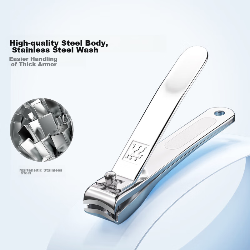ZWILLING German Brand Anti-Splash Large Nail Clipper, Non-Set Stainless Steel Nail Scissors, Self-Operated Qixi Gift
