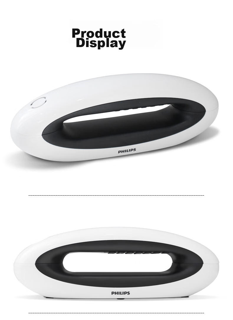 PHILIPS Cordless Telephone, Wireless Landline Phone, Parent-Child Handset, for Office And Home Use, White Backlit Screen, Long Standby Time, DCTG5502, Red 14
