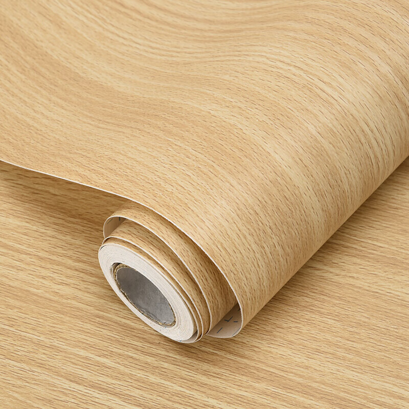 Quatrefoil Wood Grain Renovation Wallpaper for Wooden Doors, Desks, And Old Furniture 0.45*5 Meters Cherry Wood