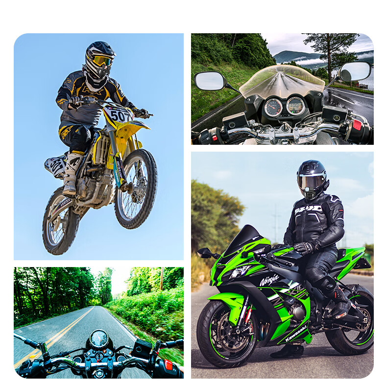 TELESIN Compatible with DJI Action 5 Pro, 4 Helmet Chin Mount, Osmo360 Motorcycle Helmet Mount, GoPro Ace Pro 2 Action Camera Motorcycle Mount 9