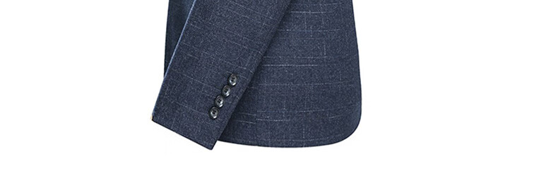 FIRS Men's Suit, Spring And Autumn Style, Business Middle-Aged Blazer, Casual Men's Single Suit Jacket, Formal Professional Wear Top, Suit 9836 Dark Blue 170 19