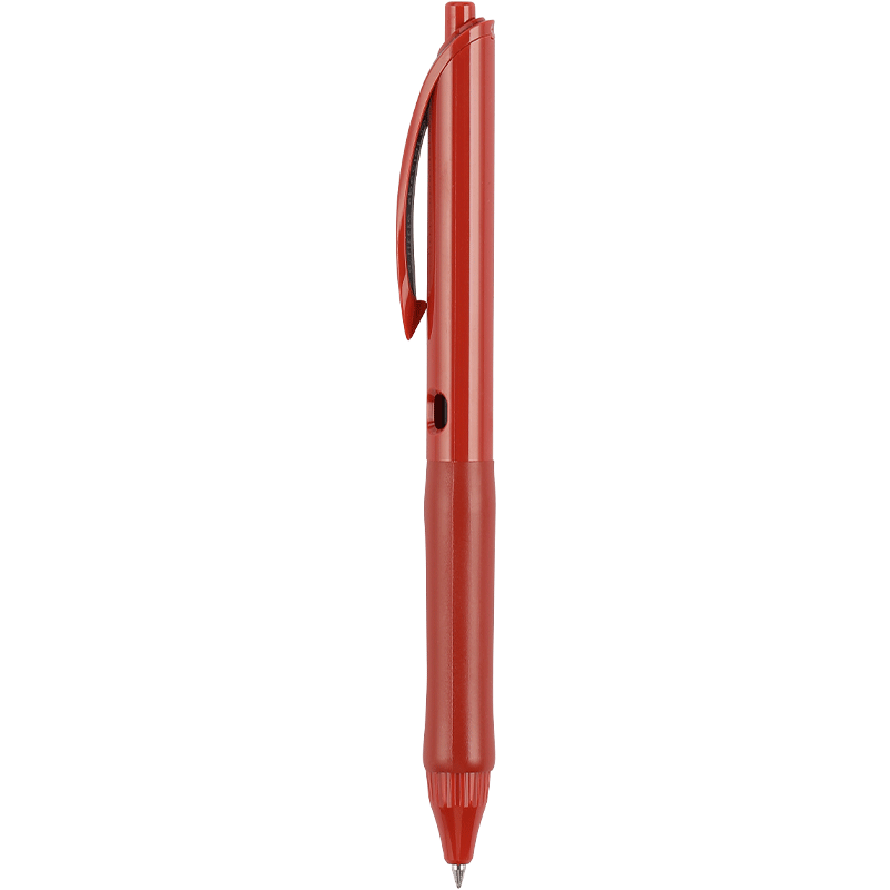 KOKUYO [Teacher's Day Gift], Retractable Gel Pen, Yimi Xinpure High School Entrance Exam Colorful Quick-Drying Pen, 0.5mm Black Refill with Red Barrel, 1 Piece, WSG-PRS302R