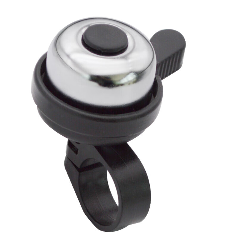 HOTUN Bicycle Bell, Loud Mountain Bike Bell, Old-Style Horn, Children's Bicycle Accessory, Complete Set, Universal XLD-02 Silver