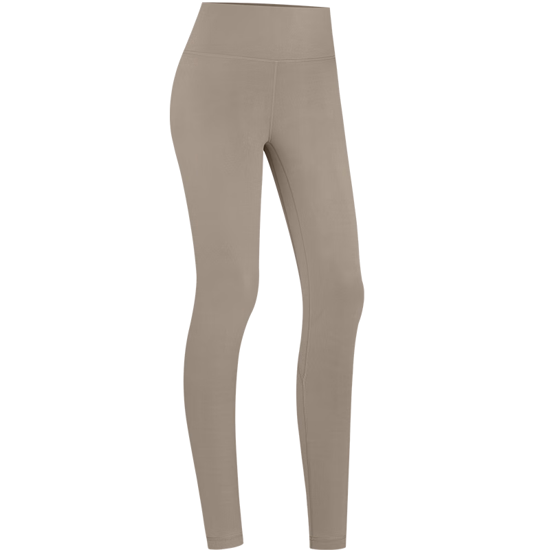 VFU Xiao Nuo Dan 2.0 Yoga Pants for Women, Outdoor Sports Fitness Pants, Running Yoga Wear, Tight-Fitting Leggings, Milk Coffee Color, XL