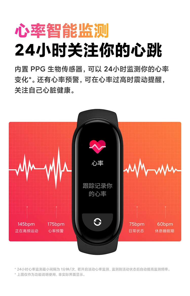 Xiaomi Mi Band 6 Full Color Screen 30 Sports Modes 24h Heart Rate Detection 50m Waterproof Smart Bracelet Sports Bracelet Offline Payment Xiaomi Mi Band 6 Full Color Screen 30 Sports Modes 24h Heart Rate Detection 50m Waterproof Smart Bracelet Sports Bracelet Offline Payment