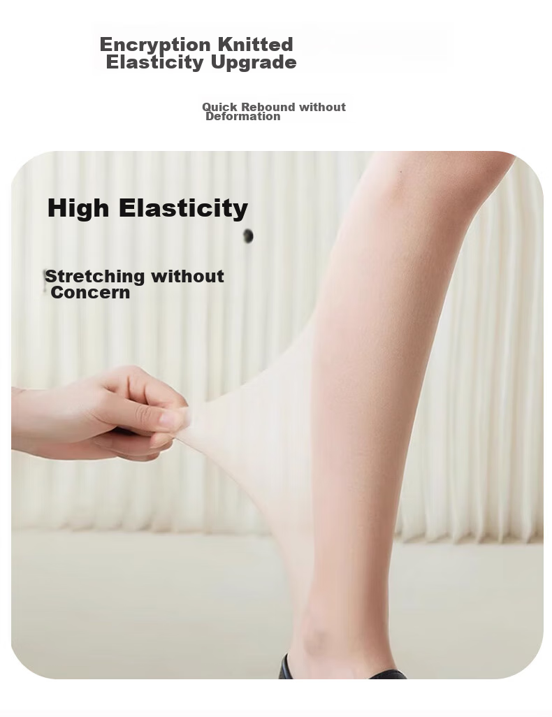 LangSha Sun Protection Stockings, 3 Pairs, Summer Ultra-Thin, Skin-Friendly, UV-Resistant, Concealing, Pantyhose, Sexy, Bare-Leg, Base Layer Socks 8