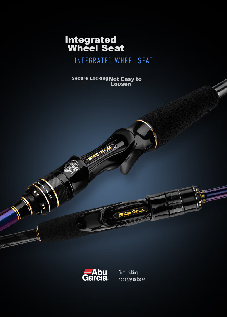 ABU GARCIA Abu PLUS II Lure Rod, Long-Casting Bass Fishing Rod, Versatile Rod, 2.14 Meters, M Action, Pistol Grip, Single Rod 11