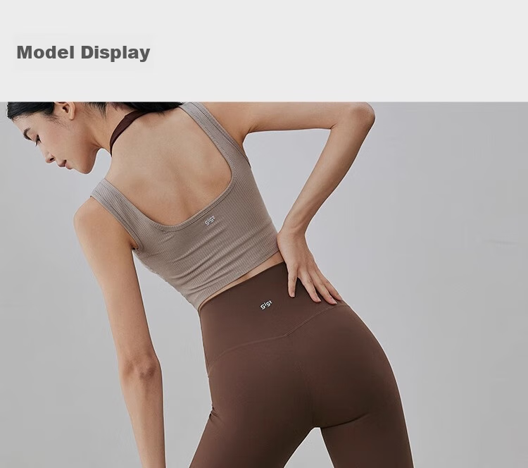 Gigt Yoga Shorts, Knee-Length Sports Shorts for Women, Summer Thin Running Training Fitness Wear, Cycling Pants, Butt-Lifting Dynamic Pants 27