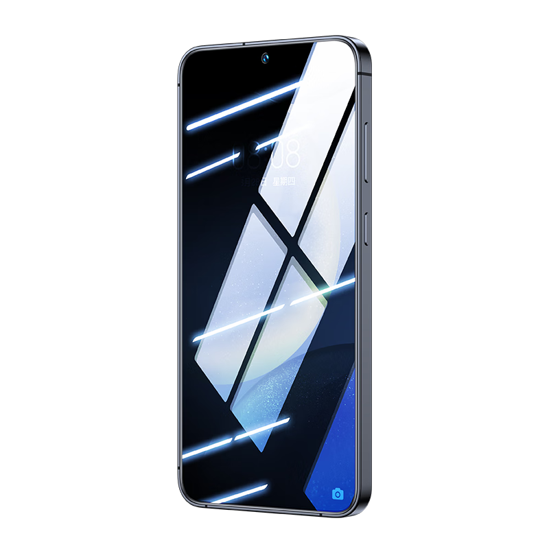 BIAZE [28° Privacy Protection] Tempered Glass Screen Protector for Samsung Galaxy S24+, Samsung S24+ Phone Protective Film, Anti-Peeping HD Fingerprint Unlock Protection Glass JM952