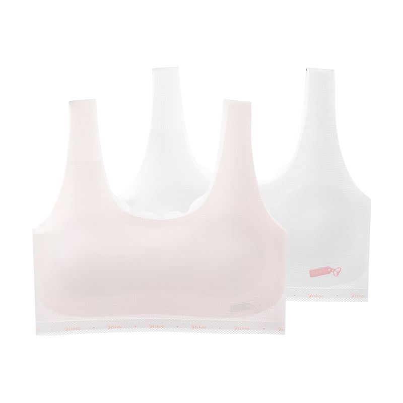 Yeehoo Children's Underwear Stage 1 Mesh Girls' Tank Top Primary School Underwear 9-12 Years Mixed Colors 150