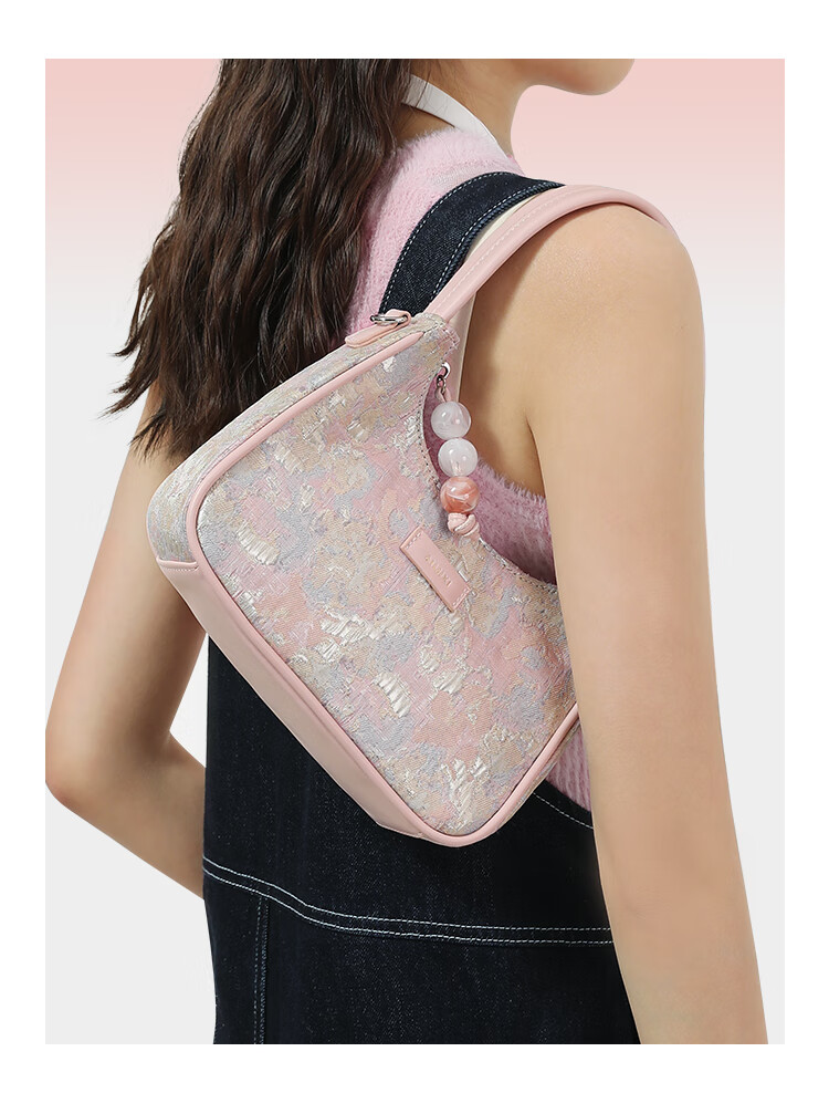 AILUXI New Lightweight Versatile Oil Painting Bag, Women's Niche Shoulder Underarm Hobo Bag, Crossbody Crescent Bag, Birthday Gift 10