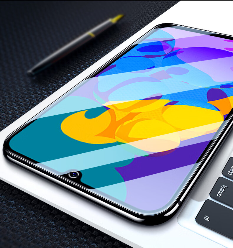 HotFire Tempered Glass Screen Protector for Honor Play4T Pro, Full Coverage Automatic Adhesive Protective Film for Honor Play4T Pro/Changxiang10e Smartphone 6