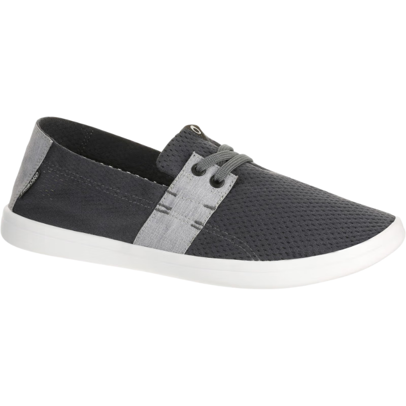 DECATHLON Men's Casual Shoes, Summer Slip-On Low-Top Mesh Shoes, Dark Gray - 2037424