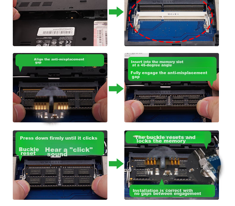 KINGBANK 16GB DDR5 5600 Laptop Memory Module, Compatible with Mini PC, Can Be Used in Dual Channel Configuratio 13
