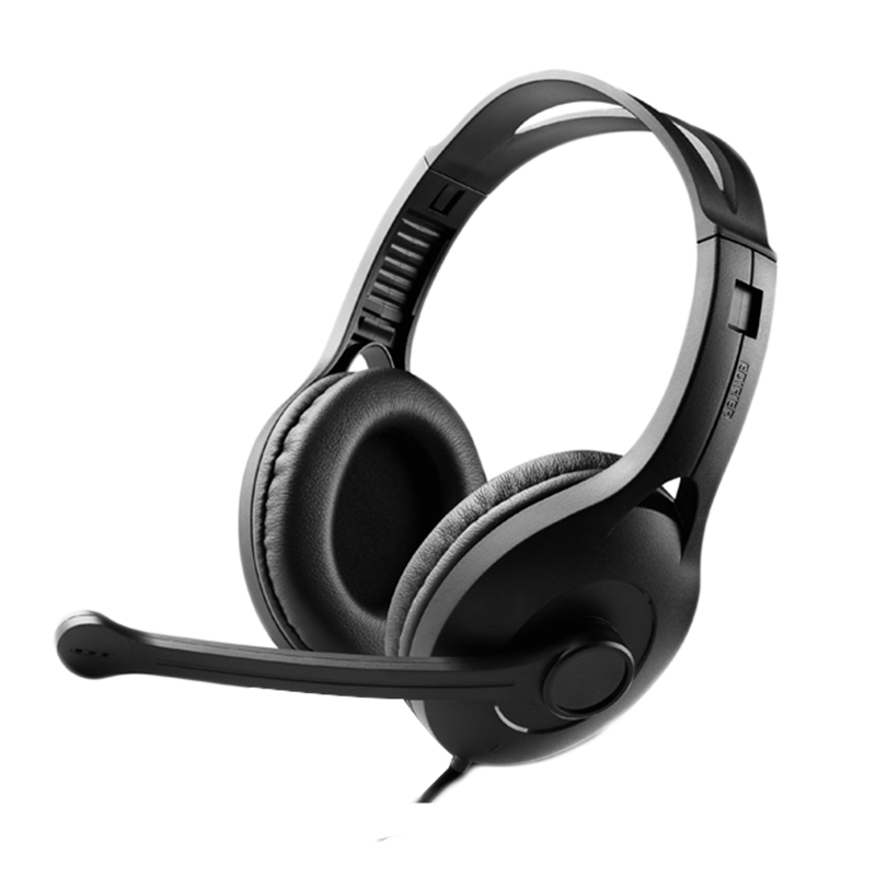 EDIFIER [Meets National Testing Requirements] USB K800 Over-Ear Wired Headphones for Computer And Laptop, Gaming Headphones, Online Education Listening And Dialogue Headset, Black