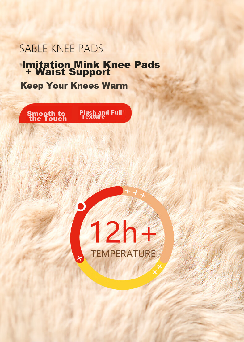 Ordifen 100% Wool Pants, Thermal Underwear for Men, Fleece-Lined Thickened Middle-Aged And Elderly Mink Fleece Knee Protection, Northeast Cotton Pants for Men, Suitable for Outdoor Wear As A Gift for Parents 25
